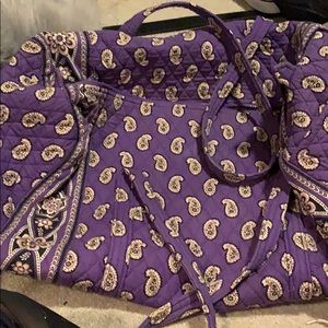 Large Vera Bradley duffle bag